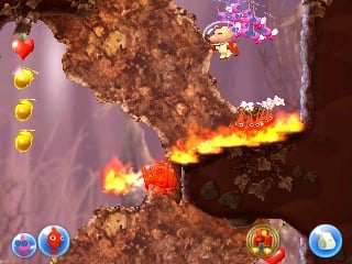 The second drop in the Sizzling Precipice.