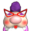 The President's wife as seen in the mail of Pikmin 2 (Nintendo Switch).