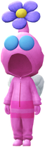 "Pikmin Dress Up Costume (Winged)" Mii costume in Pikmin Bloom.