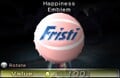 The Happiness Emblem being analyzed in the European version of Pikmin 2.
