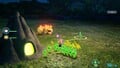 Albino Dwarf Bulborbs under the effects of the Lumiknoll's glow.