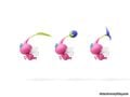 Artwork of Winged Pikmin flying.