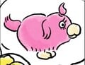 Muggs imagined as a Space Dog by Shepherd in the "Dog People" comic.