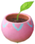 Icon of the pink seedling in Pikmin Bloom.