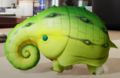 A Miniature Snootwhacker in the Hero's Hideaway.